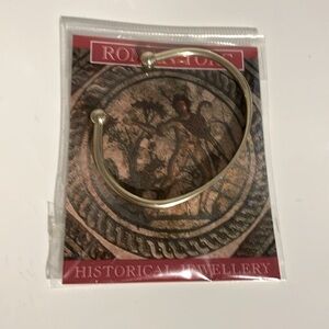 Brand New Reproduction Roman Torc Historical Bracelet